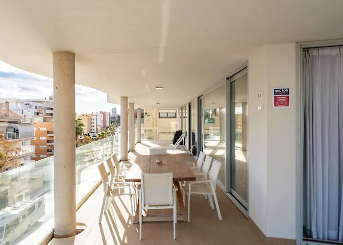 The Wave De Lujo Con Vistas Al Mar Y Parking Privado *