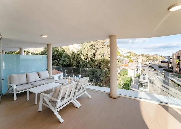 The Wave De Lujo Con Vistas Al Mar Y Parking Privado Fuengirola