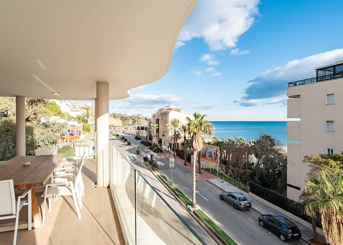 The Wave De Lujo Con Vistas Al Mar Y Parking Privado *