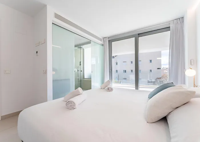 Apartment The Wave De Lujo Con Vistas Al Mar Y Parking Privado